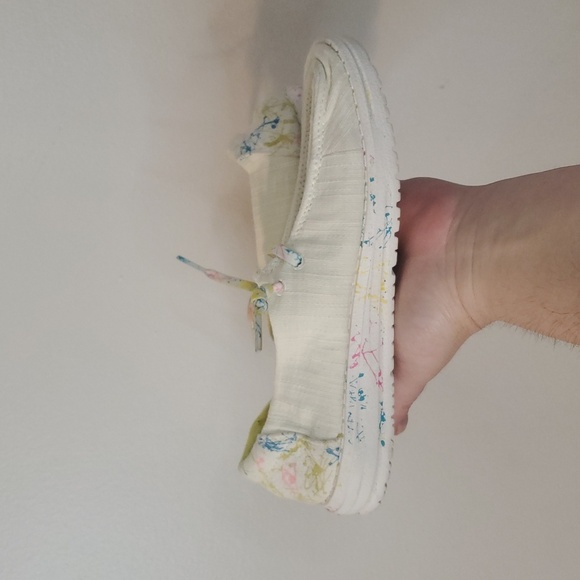 Hey Dude Youth Wendy Sugar Vibes Canvas Shoes Size 3 Ladies 4 - Picture 3 of 12